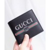 Gucci Print leather bi-fold wallet 496309