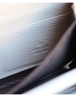 Gucci Print leather zip around wallet 496317