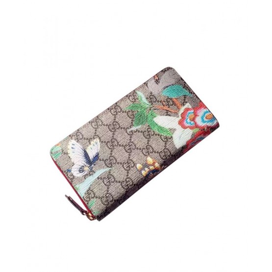 Gucci Multicolor Tian Zip Around Wallet 424893