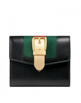 Gucci Sylvie leather wallet 476081