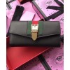 Gucci Sylvie leather continental wallet 476084