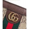 Gucci Ophidia GG zip around wallet 523154 Dark Coffee