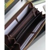 Gucci Ophidia GG zip around wallet 523154 Dark Coffee