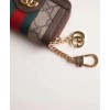 Gucci Ophidia GG key case 523157 Dark Coffee