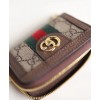 Gucci Ophidia GG key case 523157 Dark Coffee