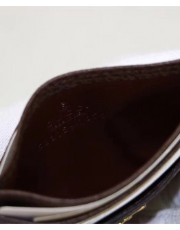 Gucci Ophidia GG card case 523159 Dark Coffee