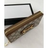 Gucci 1955 Horsebit Zip Around Wallet 621889 Coffee