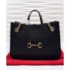 Gucci 1955 Horsebit Medium Tote 621144 Black
