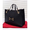 Gucci 1955 Horsebit Medium Tote 621144 Black