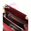 Gucci Zumi Grainy Leather Small Top Handle Bag 569712 Mauve