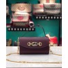 Gucci Zumi smooth leather mini shoulder bag 564718