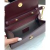Gucci Zumi smooth leather mini shoulder bag 564718
