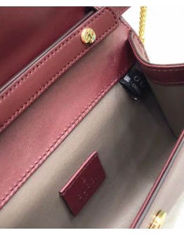Gucci Zumi smooth leather mini shoulder bag 564718