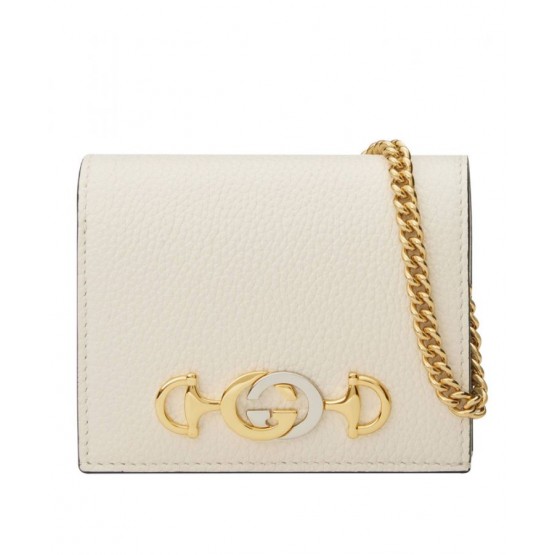 Gucci Zumi Grainy Leather Card Case 570660
