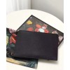 Gucci Zumi grainy leather pouch 570728 Black