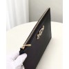 Gucci Zumi grainy leather pouch 570728 Black