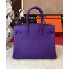 Hermes Birkin 30 Epsom Leather Paon Phw