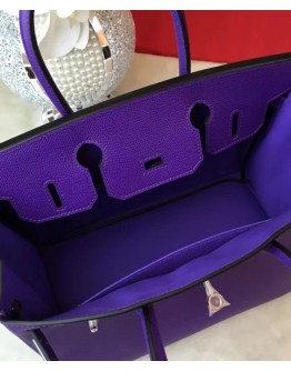 Hermes Birkin 30 Epsom Leather Paon Phw