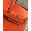 Hermes Birkin 25 Lizard leather Orange
