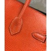 Hermes Birkin 25 Lizard leather Orange