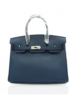 Hermes Birkin 30cm Dark Blue