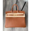 Hermes Birkin 25 Swift Leather Light Coffee