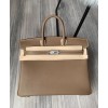 Hermes Birkin 25 Swift Leather Gray