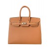 Hermes Birkin 25 Bronze Epsom Light Coffee