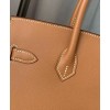 Hermes Birkin 25 Bronze Epsom Light Coffee