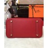 Hermes Birkin 35 Bag Togo Leather Red