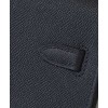 Hermes Kelly Depeches 25 Pouch Black