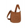 Hermes Tan Evelyne Shoulder Togo III PM Bag