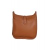 Hermes Tan Evelyne Shoulder Togo III PM Bag