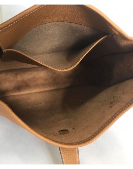 Hermes Tan Evelyne Shoulder Togo III PM Bag