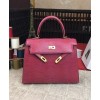 Hermes Kelly Bag 25 Lizard leather Peachblow