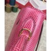 Hermes Kelly Bag 25 Lizard leather Peachblow