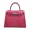 Hermes Kelly Bag 25 Lizard leather Peachblow