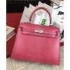 Hermes Kelly Bag 25 Lizard leather Peachblow