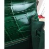 Hermes Kelly Bag 32 Crocodile leather Green