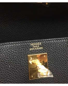 Hermes Kelly Bag 35 Togo Leather Black