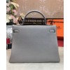 Hermes Kelly Bag 35 Togo Leather Gray