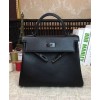 Hermes Kelly Bag 28 Swift Leather Black