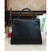 Hermes Kelly Bag 28 Swift Leather Black