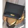 Hermes Kelly Bag 25 Epsom Leather Black