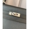 Hermes Kelly Bag 25 Epsom Leather Black
