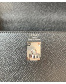 Hermes Kelly Bag 25 Epsom Leather Black