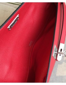 Hermes Kelly Cut Rouge H