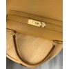 Hermes Kelly Bag 28 Togo Leather Apricot