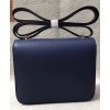 Hermes Epsom Constance 24cm Palladium Hardware