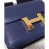 Hermes Epsom Constance 24cm Palladium Hardware